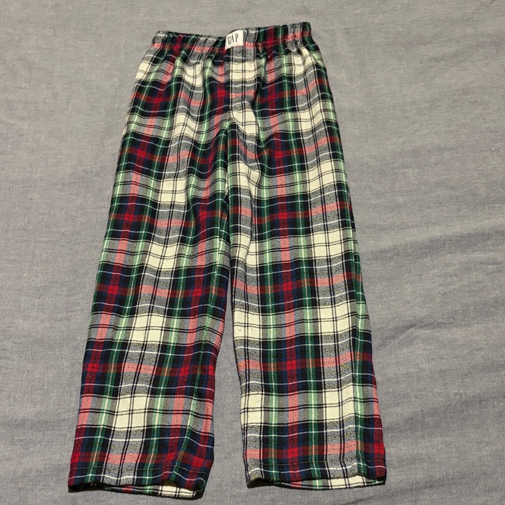 GAP Kids Plaid Pajama Bottoms